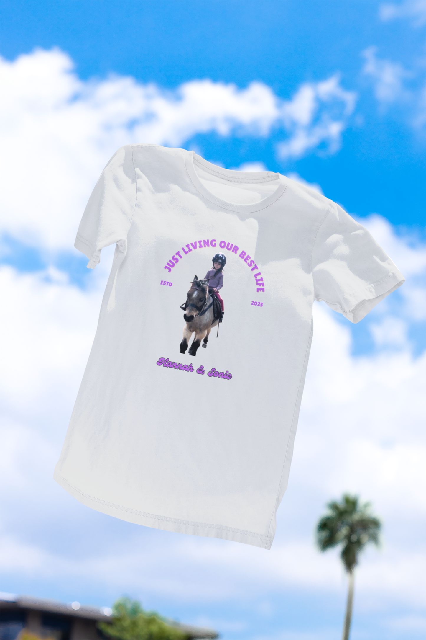 🐴🐾 Personalised T-Shirt – Show Off Your Favourite Four-Legged Friend